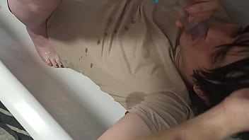 Preview 2 of Summer Games - Drinking another ladies wee. Sometimes I&#039_m just really thirsty for it