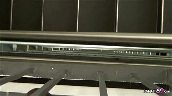 Preview 1 of Akari Misaki Face - Echtes Schulm&auml_dchen von 2 Typen im Treppenhaus der Schule gefickt