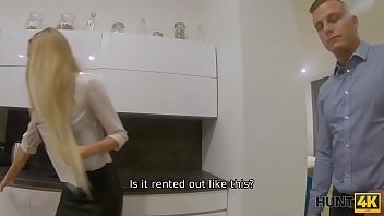 Preview 1 of Full Video Mporn - HUNT4K. Man gets a chance to live in cool apartment and fuck a pussy