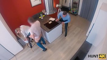 Preview 4 of Full Video Mporn - HUNT4K. Man gets a chance to live in cool apartment and fuck a pussy