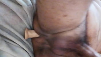 Preview 2 of Bank Of Swimming Pool - Rompiendo me el culo con dildo