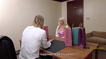 Preview 2 of Man Fuck The Animals - Secretary Caught Embezzling Money, Earns Trust Back With Pussy - Anna Colba