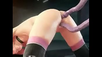 Preview 3 of Alex Mae Cum Drink - Alien trap