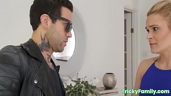 Preview 1 of Sxxz Dawnld - Jade Amber Fucked Raw by Huge Dick Biker Stepbro