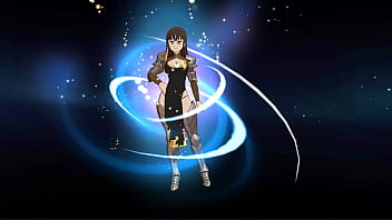 Preview 2 of Blonde Teen Hot Pic - 7 Deadly Sins Grand Cross - Green &quot_Creation&quot_ Fighter Diane Level Up Landscape Mode Animation