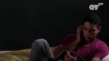 Preview 3 of Pee Pov - Cameron Scoggins and Leroy McClain gay kiss from the movie titled as The Happy Sad | GAYLAVIDA.COM