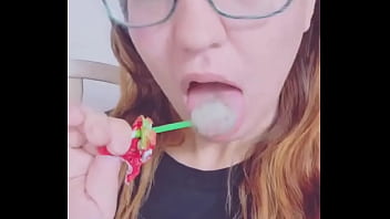 Preview 1 of Enimelz Secxxxxxxxx - I love Lollipops. What&#039_s your favorite flavor?? Mines  or