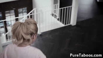 Preview 1 of Early Black - Teen babe eats pussy while fucked by stepdad
