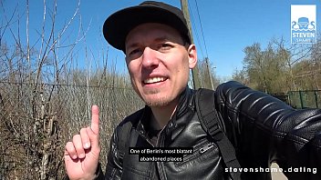 Preview 1 of Xxx Afsazabe - LULLU GUN gets boned by Jason in an abandoned railway area where they could get caught any moment! StevenShame.dating