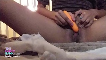 Preview 3 of Sleep Panties - Skinny y. Accidentally Squirts A Little During Masturbation - The Panty Bank