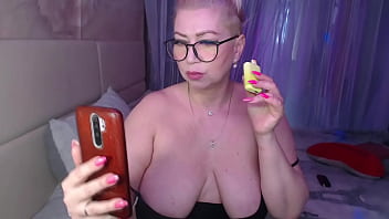Preview 1 of Xxx Video Sister Rape Hd - A cool busty vulgar mature whore in glasses with a ponytail on her head...