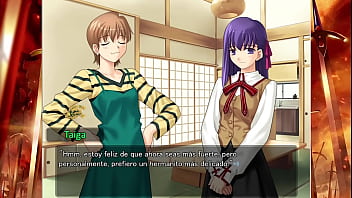 Preview 1 of Arab Mistresd - Fate Stay Night Realta Nua Day 3 Part 1 Gameplay (Espa&ntilde_ol)