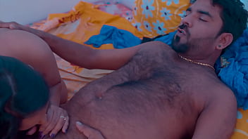 Preview 3 of Leone Xxxii Pic - Big boobs desi bhabhi seduces her naughty devar in the bed