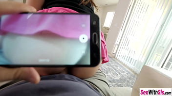 Preview 3 of Mom And Daweter - Asian stepsister bounces on stepbrothers cock hardcore