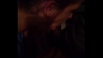Preview 1 of Lesbian Sisters Under Table - Friend sucking my dick
