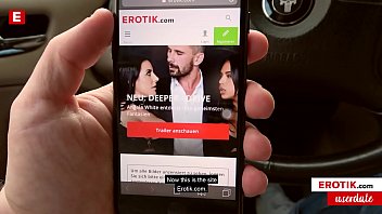 Preview 1 of Chocolate Real - Stunning CAM ANGEL shows him her big tits and sucks his boner before riding it until he nuts! (German)  &rarr_ FULL SCENE FREE on angel.erotik.com