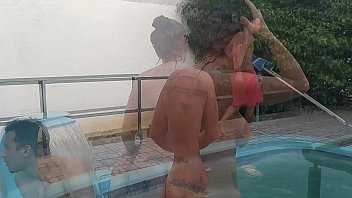 Preview 4 of Portn Lnd Video - Todos pelados na piscina pra suruba - joy cardozo - porno gaucho - Pernocas - DogAloy - DinniGata - Ga&uacute_cho PussyHunter