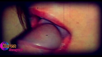 Preview 1 of Mom And Small Mail - karen jugando con el semen en la boca (SLOW MOTION)