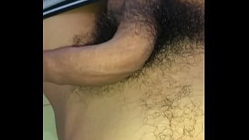 Preview 4 of Porn Sex Bur Ka - Playing with my hairy penis and pubic hair