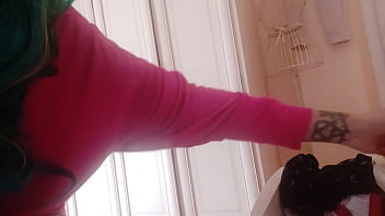 Preview 1 of Fuck Anastasia Knight - will fart on your panties,  so you will learn the lesson