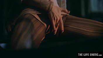 Preview 4 of Family Incesu - Puffy nippled milf fucking herself hard in a run down shack