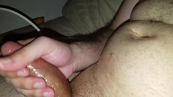 Preview 2 of Enters The Trap - Jacking off after stuffing myself