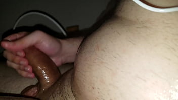Preview 3 of Enters The Trap - Jacking off after stuffing myself