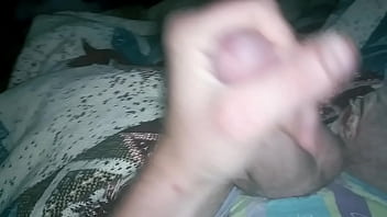 Preview 3 of Self Bondage Fucked - Finally Cumming after an all night stroke session.