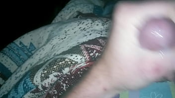Preview 4 of Self Bondage Fucked - Finally Cumming after an all night stroke session.