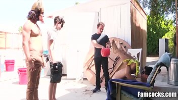 Preview 2 of Vagina Slap - Trick Or Treat With step Uncle And
