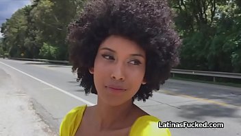 Preview 1 of Sany Leon Fucking Bf - Wavy Latina picked up for an oily sucky fucky quickie