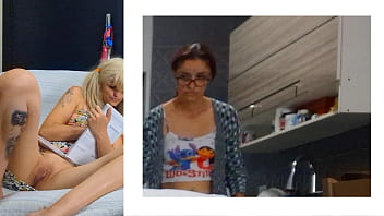 Preview 2 of Xxxsex Vidoes Com - Fodi minha enteada enquanto minha esposa limpava cozinha!