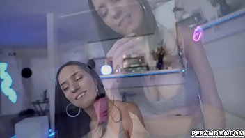 Preview 3 of Hairy Chubby Fuck - Hot new stepmom Tia Cyrus pleasuring her stepsons cock