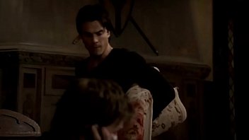 Preview 4 of Futanari Gloves - the vampire diaries S02E14
