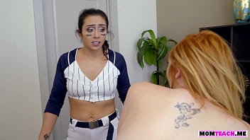 Preview 4 of Xxx Rape Hindi Hot Girls - MILF stepmom and latina teen sucks cock for a ticket