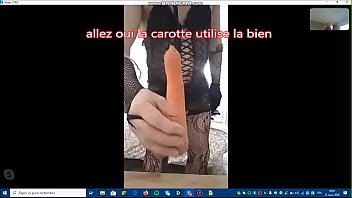 Preview 3 of Anal Virgin Teen Brutal - LORA FAIT UN SHOW POUR SON MA&Iuml_TRE