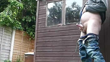 Preview 3 of Pronno Gay - Was Down The Garden And Needed A Piss