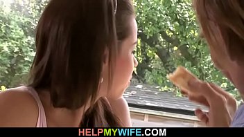Preview 1 of Actrees - Old husband watching his young wife gets fucked