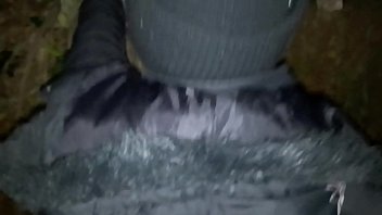 Preview 2 of Shemal Xxx Vie Donloding - Dando meu C&uacute_ no matagal a noite