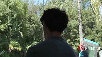 Preview 2 of Wood Moms - Busty Step Mom Is Always On The Lookout For Young Dick