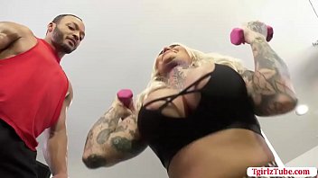 Preview 3 of Bolu Move Hinde - Ladyboy Angelina bend over and gets anal