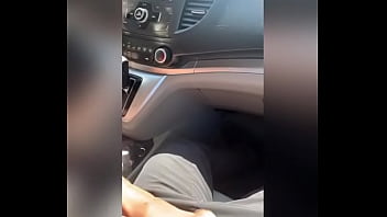 Preview 3 of Sztuczna Cipka - Dominican Milf first footjob to Puerto Rican dick in car PART 2