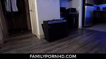 Preview 1 of Abby Lee Brazil Oiled - Thick Teen Rides Her Big Dick Step Dad