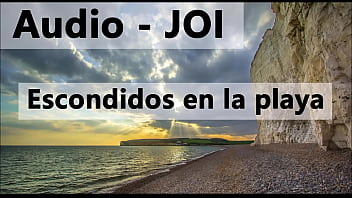 Preview 1 of Pura Pura Tidur Jp - Audio JOI en espa&ntilde_ol,  escondidos en la playa. Estilo rol.