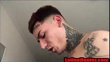 Preview 3 of Fuck Fan Lilith Lust - Straight Latin Stud sucks hard tatted thug cock  &gt_&gt_ LatinoHunter.com &lt_&lt_
