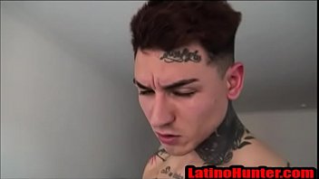 Preview 1 of Fuck Fan Lilith Lust - Straight Latin Stud sucks hard tatted thug cock  &gt_&gt_ LatinoHunter.com &lt_&lt_
