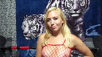 Preview 3 of Full Xvideo - BLONDE BABE IN FISHNET BODYSTOCKING on MAXXX LOADZ AMATEUR HARDCORE VIDEOS KING of AMATEUR PORN
