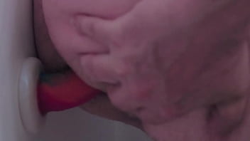 Preview 4 of Malu Deborah - Dildo Masturbation in the Shower