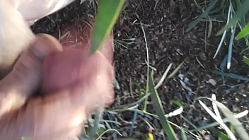 Preview 3 of Fakings Incesto - me jerking off outside
