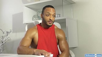 Preview 1 of Indain Xxxxnxnx - TS Nadia Love titty fucking a black guy